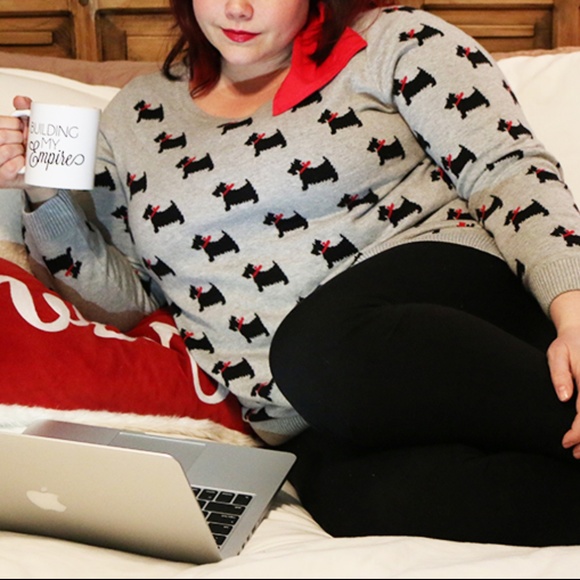 charter club scottie sweater